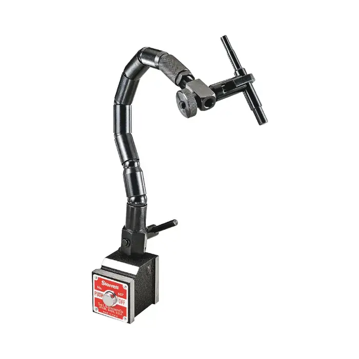 STARRETT 657T 15" Arm Length, Holds 3/8" Stem Diameter, Flexible Magnetic Indicator Holder Secure Checkout