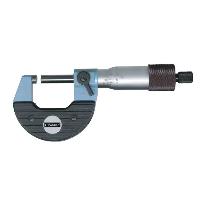 FOWLER 52-229-201 0 - 1" (0 - 25mm) Range, .001" Graduation Flat End Spindle Outside Micrometer Express Delivery