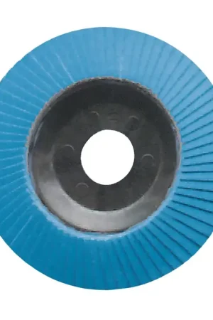 CGW ABRASIVES 42320 24 Grit 4-1/2" Diameter Abrasive Flap Disc - Type 29, 7/8" Arbor Hole Diameter Final Sale