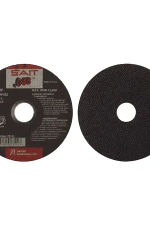 Fan Favorite SAIT 23106 6" Aluminum Oxide Grinding Wheel - 7/8" Arbor Hole