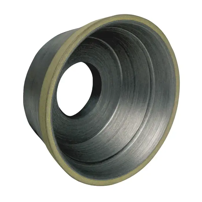 TTC PRODUCTION USA MADE 53-810-836 5" Diamond Sharpening Flaring Cup Wheel - 11V9 Wheel Type, 1-1/4" Hole Diameter, Coarse Grade Latest