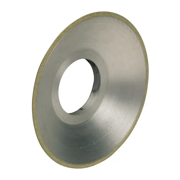 Must Have TTC 53-810-736 6" Diamond Sharpening Dish Wheel - 15V9 Wheel Type, 1-1/4" Hole Diameter, Medium Grade