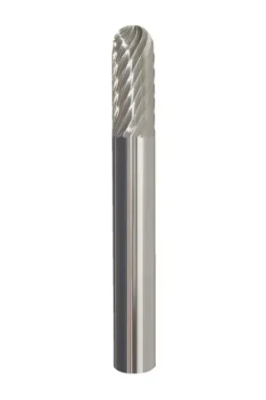 Best Price TTC PRODUCTION USA MADE 20-003-007 5/32" Carbide Rotary Bur - Cylindrical-Radius End, Straight Shank, Best for Steel