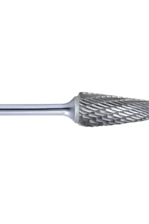 TTC PRODUCTION USA MADE U-161D 5/8" Carbide Rotary Bur - Taper-14° Included Angle, Straight Shank, Best for Steel Buy Online