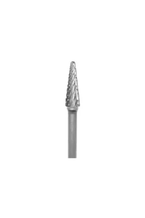 Price Drop GROBET 32.732SY 5/8" Carbide Rotary Bur - Cone Radius Nose, Straight Shank, Best for Steel