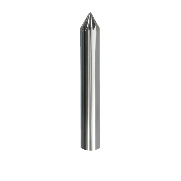 TTC PRODUCTION USA MADE 20-014-301 3/8" Carbide Rotary Bur - 60° Angle, Straight Shank, Best for Steel Budget