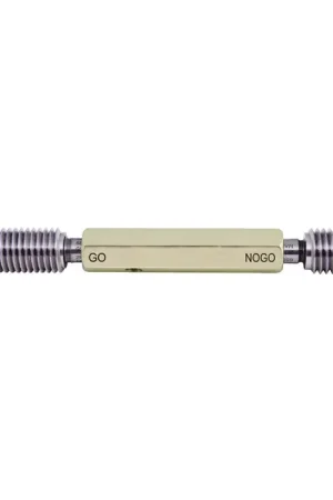Affordable ASIMETO 695-39-2 Thread Plug Gage With Handle Type, Go/No Go Style, 2B Class Threaded Plug Gage