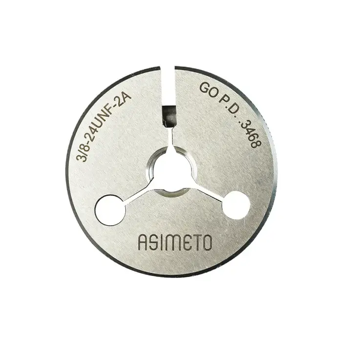 Secure Checkout ASIMETO 1/4" Size, 28 Pitch, 2A Class, Go/No Go Style, UNF Thread Type Threaded Ring Gage