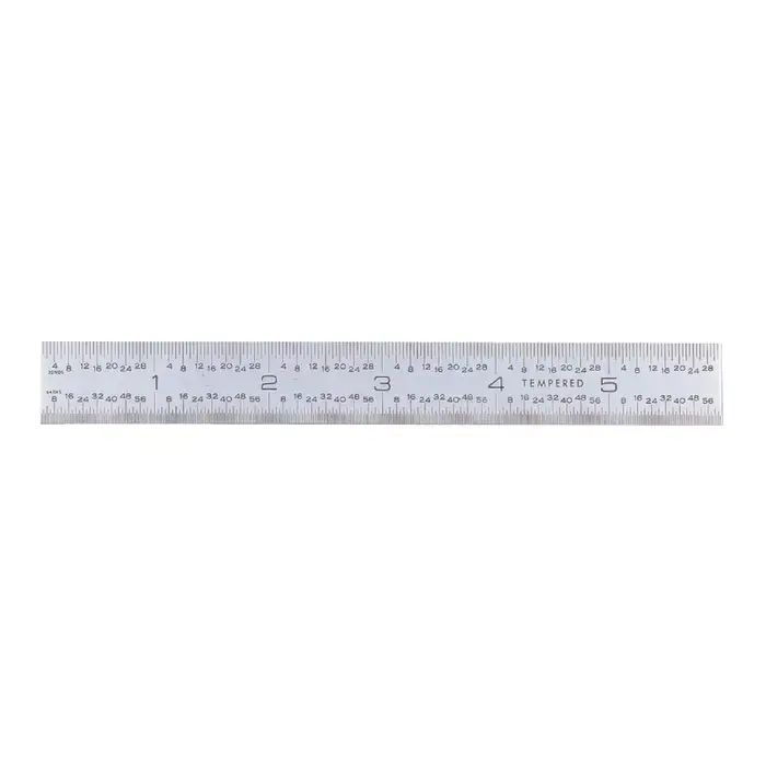 PEC 501-036 36", 5R (32nds, 64ths, 10ths,100ths) Graduation Flexible Rule Grab Now