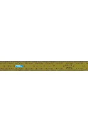 Secure Checkout FOWLER 52-309-012-0 150mm, EM (32nds, 64ths, .5mm, 1mm) Graduation Flexible Rule