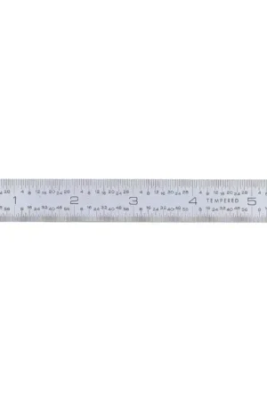 TESA BROWN & SHARPE 599-323-627 150mm, DM (10ths, 100ths, mm, 1/2mm) Graduation Flexible Rule One Day Deal