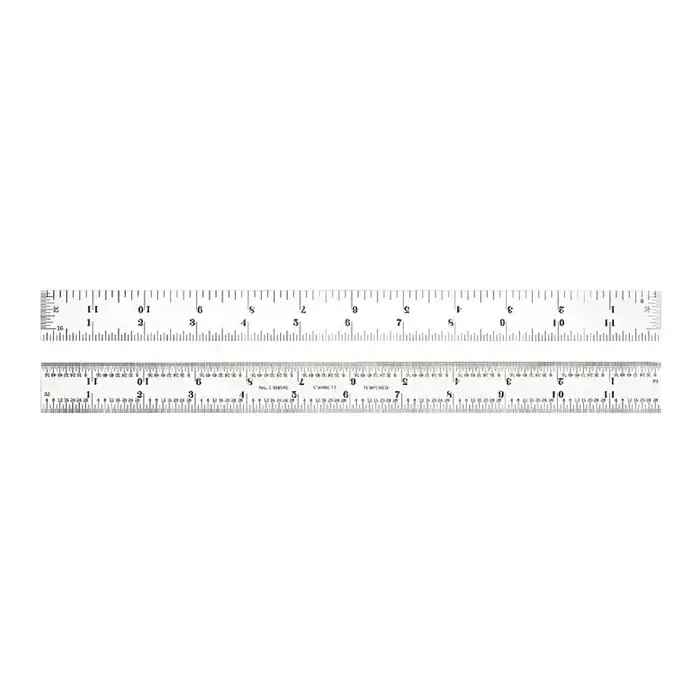 STARRETT C304SRE-12 12", 4R (8ths, 16ths, 32nds, 64ths) Graduation Flexible Rule Instant Buy