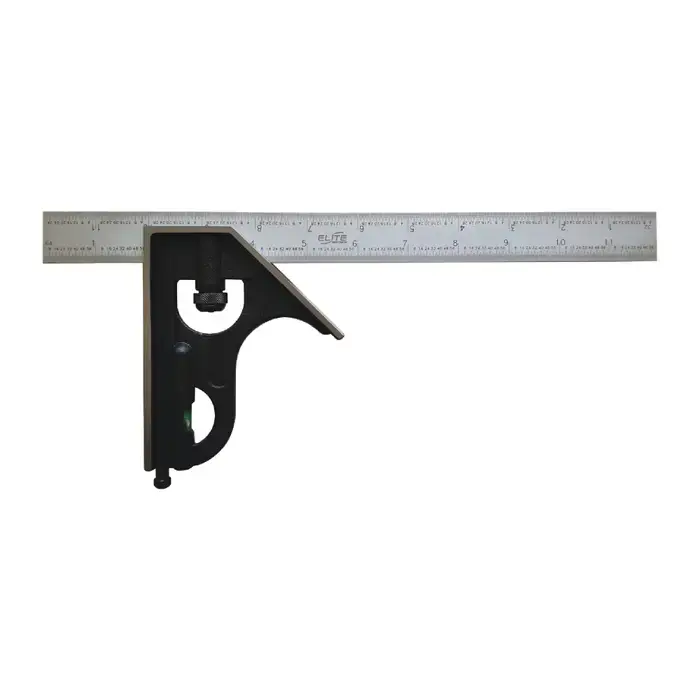 Next Day Delivery ELITE PRECISION 21-908 Piece, 24" Blade Reversible Head Type Combination Square Set