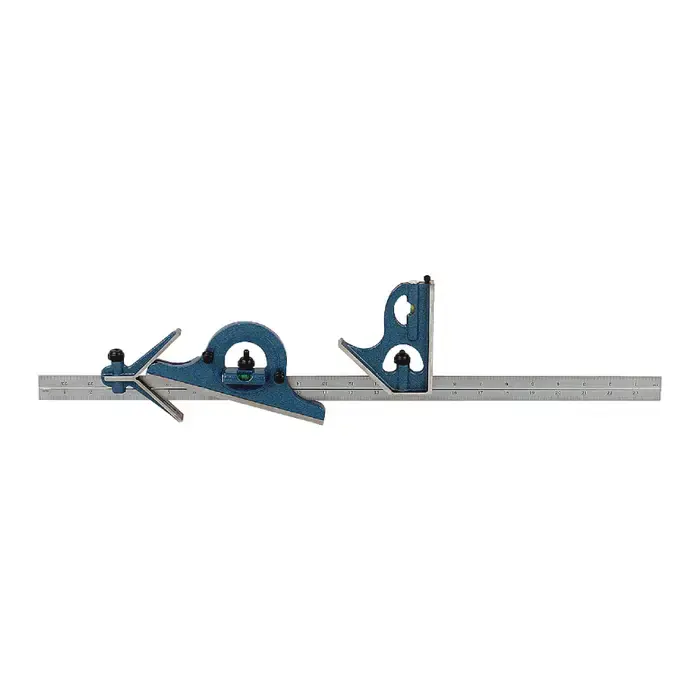 PEC U-37X 4 Piece, 24" Blade Reversible Head Type Combination Square Set Limited Time