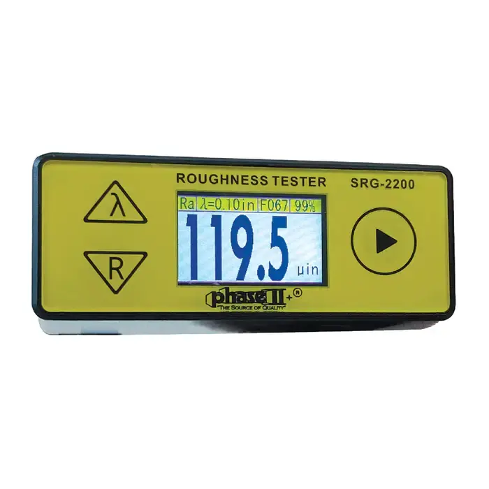 Latest PHASE II SRG-2200 Roughness Surface Comparator