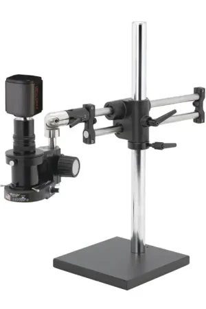 Same Day Shipping O.C. WHITE TKMACZ-D High Definition Video Inspection System Type, 1X-80X Magnification, 24" Arm, Standard Ball Bearing Base Digital Scope