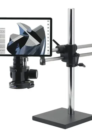 O.C. WHITE TKSS-FA-D Video Inspection System Type, 1X-40X Magnification, 42" Arm, Articulating Clamp Down Base Digital Scope Best Seller