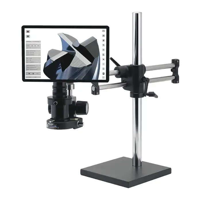 O.C. WHITE TKSS-FA-F Video Inspection System Type, 1X-40X Magnification, 42" Arm, Articulating Clamp Down Base Digital Scope Limited Time