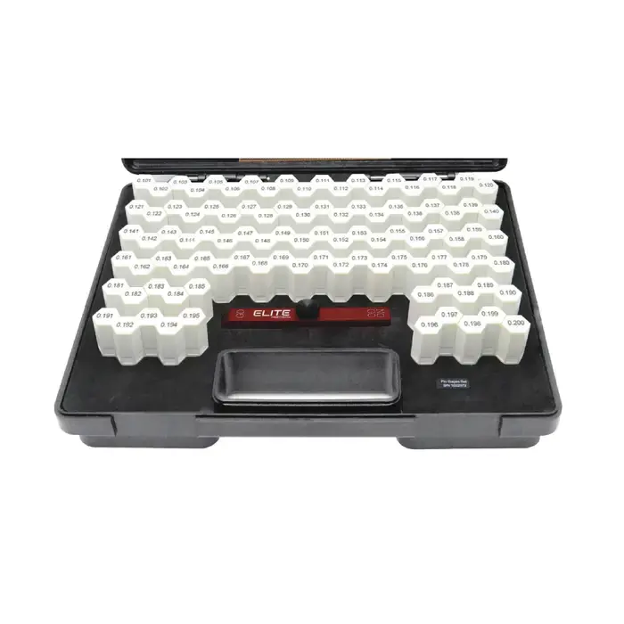 Budget ELITE PRECISION E301PPG .301" thru .400" Range, Plus Tolerance Type, ZZ Class, 100 Piece Pin Gage Set