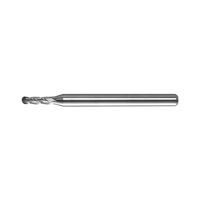 Budget KYOCERA 1825-1050L315 .105" Size, .315" LOC, 4 Flute, Solid Carbide Ball/Miniature Combination End Mill