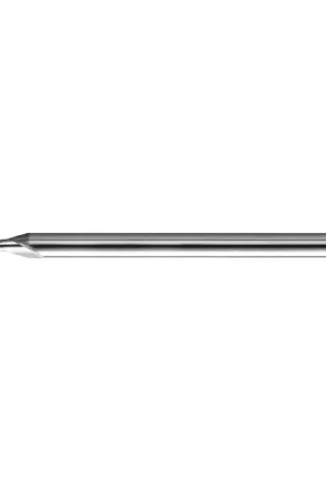 Last Chance KYOCERA 1635-0400.060 .040" Size, .060" LOC, 2 Flute, Solid Carbide Ball/Miniature Combination End Mill
