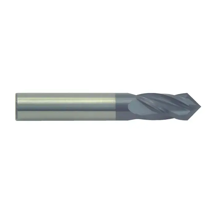 RUSHMORE USA 102664 1/8" Size, 1/2" LOC, 4 Flute, 90° Point Angle, Solid Carbide Drill Mill Holiday Sale