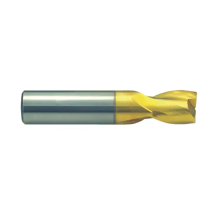 Markdown T&O 20-104-104 1/8" Size, 1/4" LOC, 2 Flute, TiN Solid Carbide Square End Mill