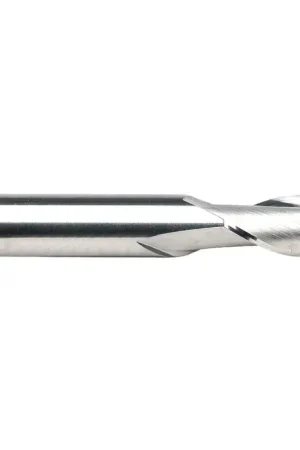 Best Seller RUSHMORE USA 103181 5/32" Size, 5/16" LOC, 2 Flute, Bright Solid Carbide Square End Mill