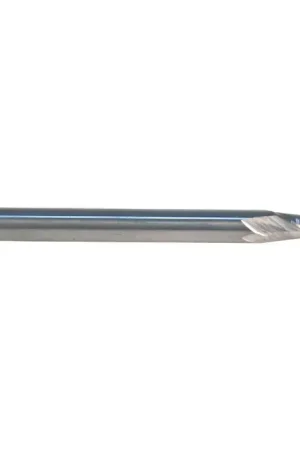 Affordable RUSHMORE USA 103186 7/16" Size, 5/8" LOC, 2 Flute, Bright Solid Carbide Square End Mill