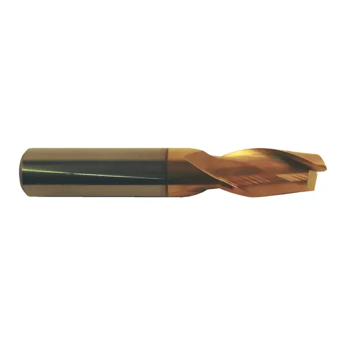 Budget T&O 20-104-150 7/16" Size, 1" LOC, 2 Flute, TiN Solid Carbide Square End Mill