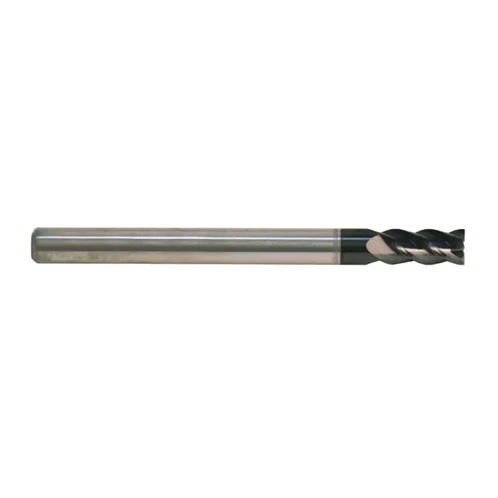 RUSHMORE USA 100202 3/16" Size, 3/8" LOC, 4 Flute, Bright Solid Carbide Square End Mill Grab Now
