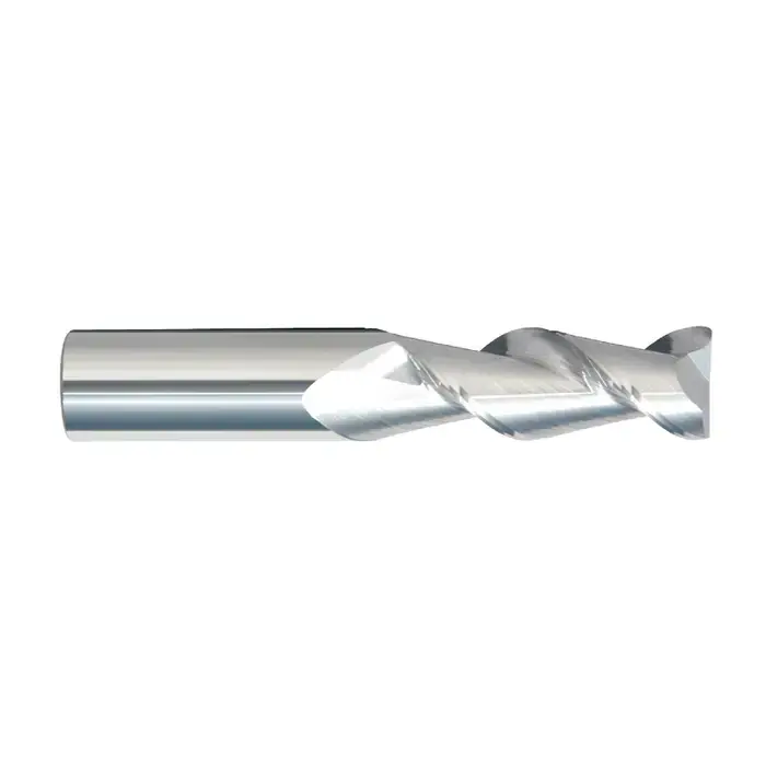 RUSHMORE USA 104874 1/8" Size, 1/4" LOC, .005"-.010" Radius, 2 Flute, Solid Carbide Corner Radius End Mill Direct From Factory