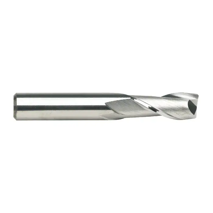 RUSHMORE USA 102978 4.50mm Size, 15.00mm LOC, 2 Flute, Bright Solid Carbide Square End Mill Trusted Brand