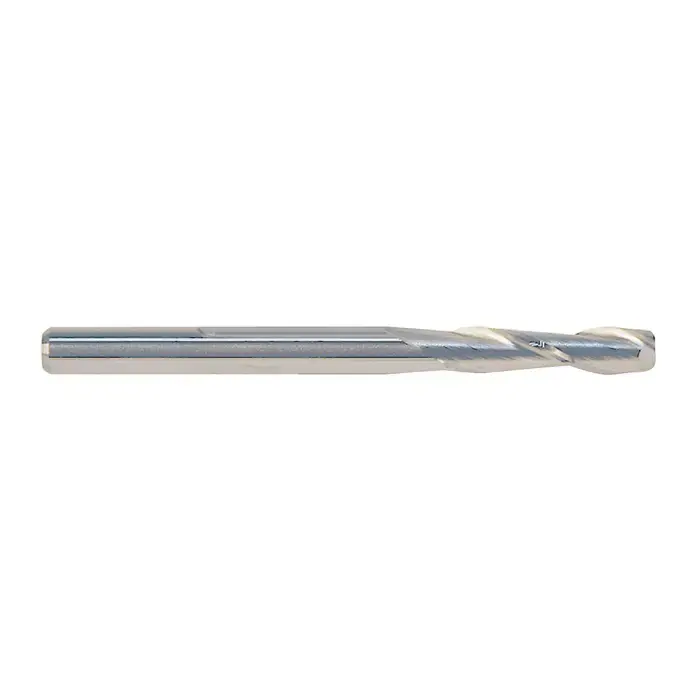 RUSHMORE USA 102982 8.00mm Size, 20.00mm LOC, 2 Flute, Bright Solid Carbide Square End Mill Instant Buy