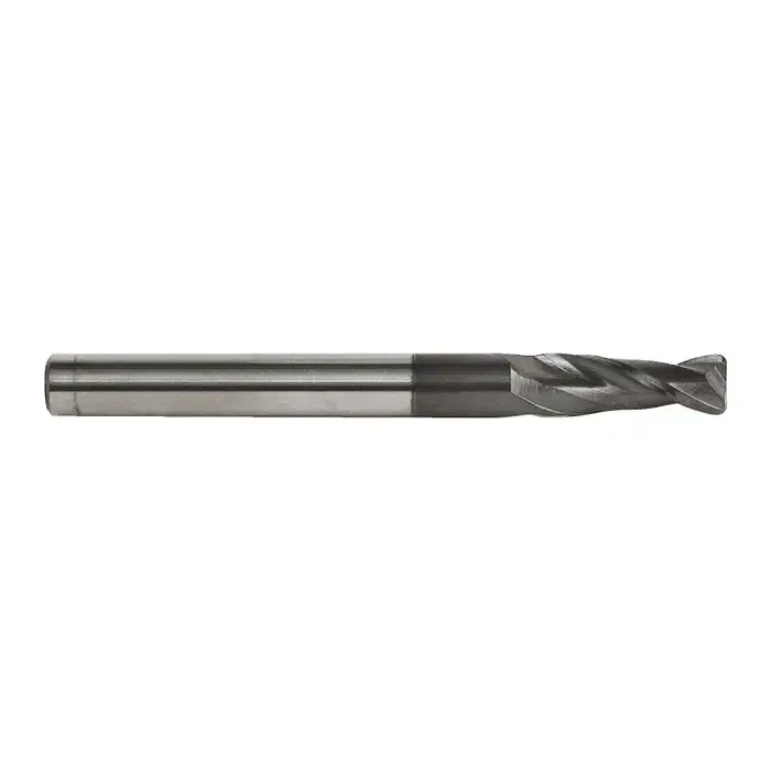 Clearance RUSHMORE USA 103057 3/8" Size, 1" LOC, .030"-.032" Radius, 2 Flute, Solid Carbide Corner Radius End Mill