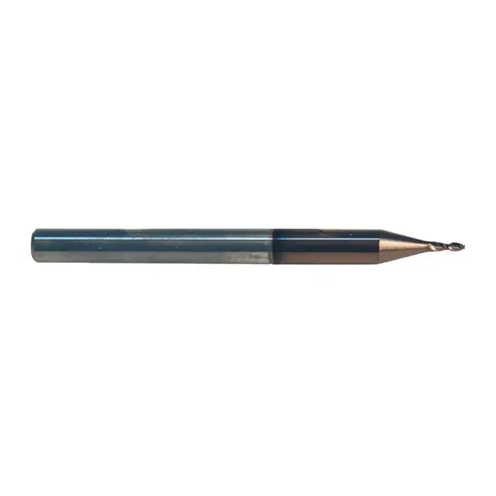 Top Rated RUSHMORE USA 100228 1/32" Size, 3/32" LOC, 2 Flute, TiCN Solid Carbide Square End Mill