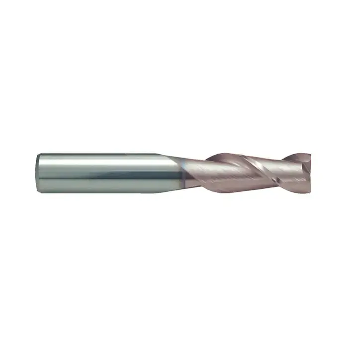 Hot Deal RUSHMORE USA 100242 5/16" Size, 13/16" LOC, 2 Flute, TiCN Solid Carbide Square End Mill