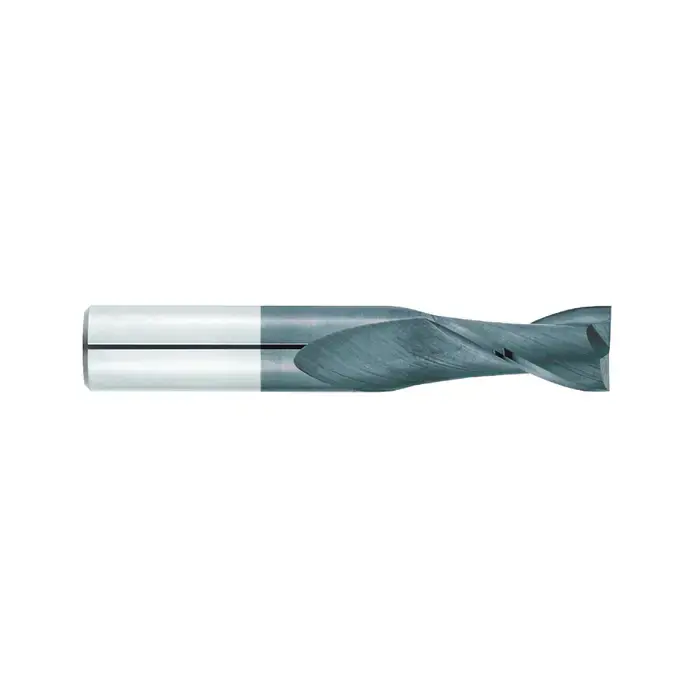Budget NIAGARA N55348 3/8" Size, 1" LOC, 2 Flute, Bright Solid Carbide Square End Mill