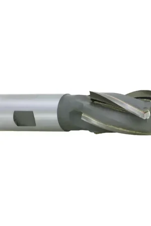 Budget TTC PRODUCTION 24-312-512 1-3/4" Size, 2-5/8" LOC, 4 Flute, Bright and Black Finish Carbide Tipped Square End Mill