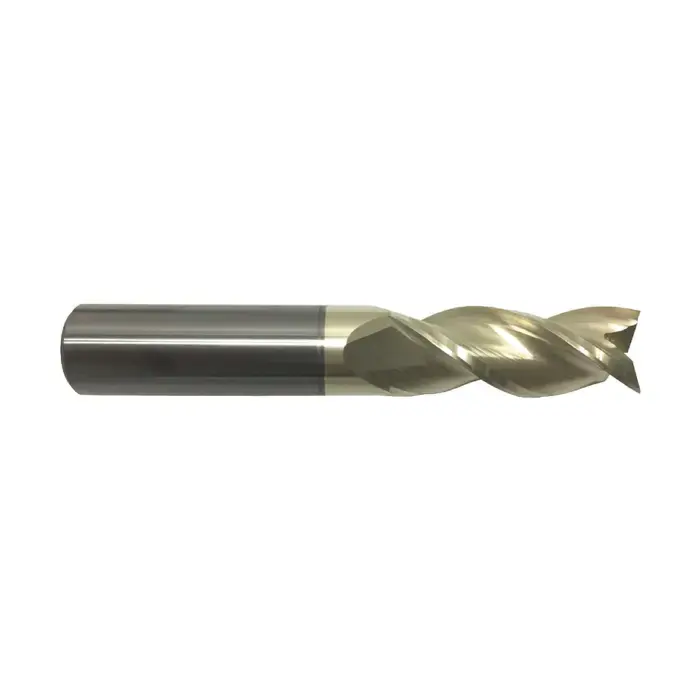 RUSHMORE USA 314941 5/8" Size, 2" LOC, 3 Flute, ZrN Solid Carbide Square End Mill Sale