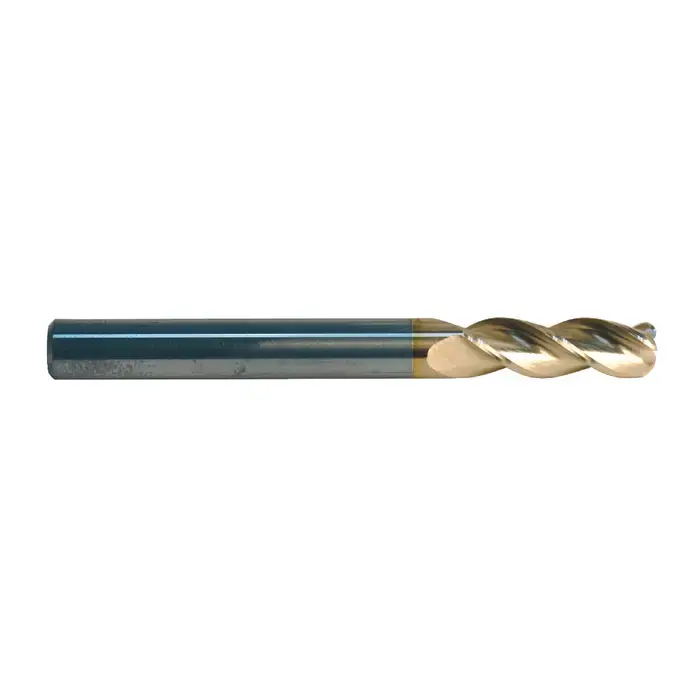 Same Day Shipping RUSHMORE USA 314738 3/8" Size, 1" LOC, .020" Radius, 3 Flute, Solid Carbide Corner Radius End Mill
