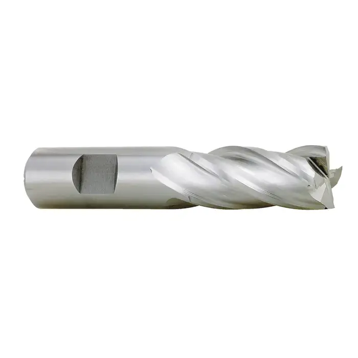 Top Pick TTC 08-015-411 5/16" Size, 3/4" LOC, 4 Flute, Bright High Speed Steel Square End Mill