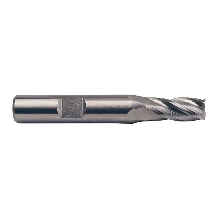 RUSHMORE USA 100122 13/32" Size, 1" LOC, 4 Flute, Bright High Speed Steel Square End Mill Low Price