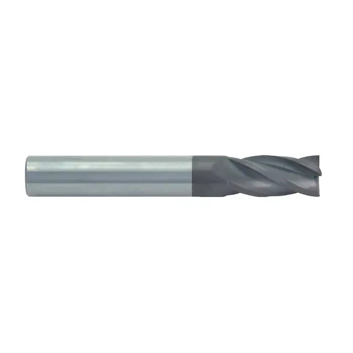 Seasonal Sale RUSHMORE USA 102852 2.00mm Size, 6.00mm LOC, 4 Flute, TiAlN Solid Carbide Square End Mill