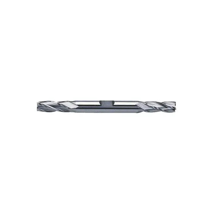 NIAGARA N45285 7/8" Size, 1-7/8" LOC, 4 Flute, Bright High Speed Steel Square End Mill Premium