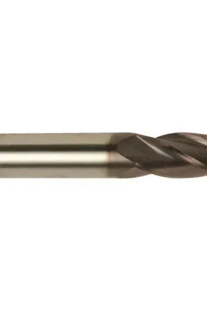 Best Price M.A. FORD 11162500A 5/8" Size, 1-1/4" LOC, 4 Flute, TiAlN Solid Carbide Square End Mill