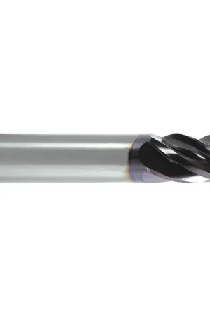 Best Price M.A. FORD 17839300A 10.00mm Size, 22.00mm LOC, 5 Flute, ALtima Solid Carbide Finishing End Mill