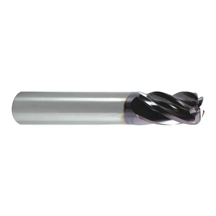 M.A. FORD 17843700A 7/16" Size, 9/16" LOC, 5 Flute, ALtima Solid Carbide Finishing End Mill High Quality