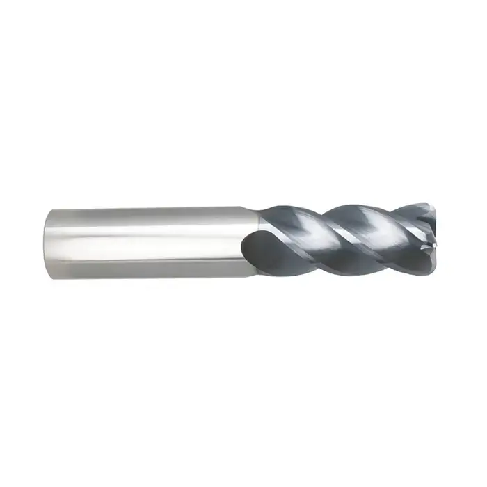 Clearance NIAGARA N09945 1/2" Size, 1/2" LOC, .120" Radius, 4 Flute, Solid Carbide Corner Radius End Mill