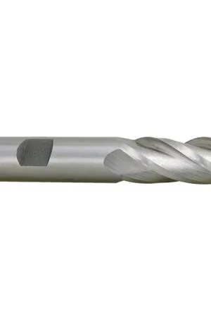Buy Direct RUSHMORE USA 100711 1" Size, 2" LOC, .090" Radius, 4 Flute, M42 8% Cobalt Corner Radius End Mill